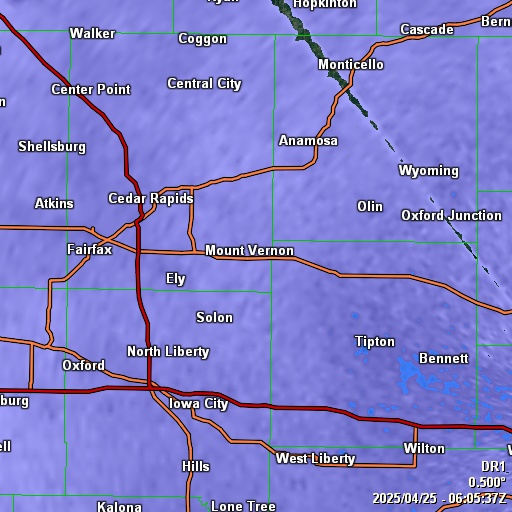 GRLevel3 radar from NWS station KDVN